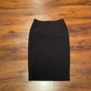 NWOT Rw&co black pencil skirt